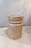 Chunky Wood Candle Holder